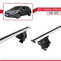 Opel/Vauxhall Astra K 2016-2022 Arası ile Uyumlu ACE-4 Ara Atkı Tavan Barı Gri 2 Adet