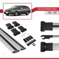 Nissan Primera 3 (W12) Traveller 2002-2007 Arası ile Uyumlu FLY Model Ara Atkı Tavan Barı Gri 2 Adet