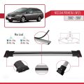 Nissan Primera 3 (W12) Traveller 2002-2007 Arası ile Uyumlu FLY Model Ara Atkı Tavan Barı Gri 2 Adet
