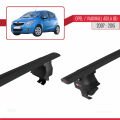 Opel/Vauxhall Agila (B) 2007-2015 Arası ile Uyumlu ACE-4 Ara Atkı Tavan Barı Siyah 2 Adet