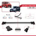 Ford Transit/Tourneo Connect 2 2014-2021 Arası ile Uyumlu FLY Model Ara Atkı Tavan Barı Gri 2 Adet