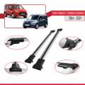 Ford Transit/Tourneo Connect 2 2014-2021 Arası ile Uyumlu FLY Model Ara Atkı Tavan Barı Gri 2 Adet