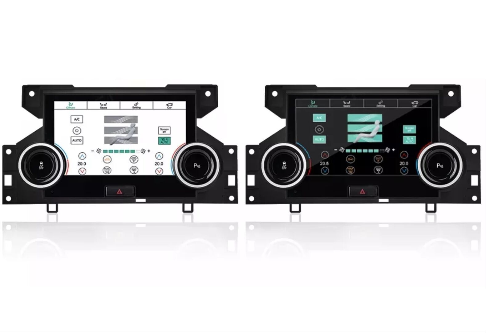 Land Rover Dıscovery 4 2010-2016 İçin Uyumlu Yedek Parça Lcd/Dokunmatik Klima Paneli 2013-2018