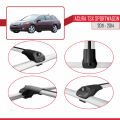 Acura TSX Sportwagon 2011-2014 Arası ile Uyumlu ACE-1 Ara Atkı Tavan Barı Gri 2 Adet