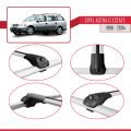 Opel Astra G (T98) SW 1998-2004 Arası ile Uyumlu ACE-1 Ara Atkı Tavan Barı Gri 3 Adet