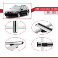 BMW 5 Serisi (E39) Touring 1997-2003 Arası ile Uyumlu BASIC Model Ara Atkı Tavan Barı Gri 3 Adet