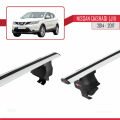 Nissan Qashqai 2 (J11) Pre-Facelift 2014-2017 Arası ile Uyumlu ACE-4 Ara Atkı Tavan Barı Gri 2 Adet