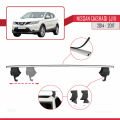 Nissan Qashqai 2 (J11) Pre-Facelift 2014-2017 Arası ile Uyumlu ACE-4 Ara Atkı Tavan Barı Gri 2 Adet
