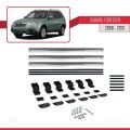 Subaru Forester 3 (SH) 2008-2013 Arası ile Uyumlu BASIC Model Ara Atkı Tavan Barı Gri 3 Adet