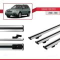 Subaru Forester 3 (SH) 2008-2013 Arası ile Uyumlu BASIC Model Ara Atkı Tavan Barı Gri 3 Adet