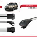 Opel Antara 2007-2016 Arası ile Uyumlu ACE-1 Ara Atkı Tavan Barı Gri 3 Adet