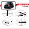 Mercedes Vito (W638) 1996-2003 Arası ile Uyumlu BASIC Model Ara Atkı Tavan Barı Gri 3 Adet
