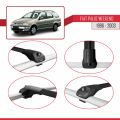 Fiat Palio (178) Weekend 1996-2003 Arası ile Uyumlu ACE-1 Ara Atkı Tavan Barı Siyah 2 Adet