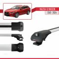 Mazda 6 Wagon 2012-2024 Arası ile Uyumlu ACE-1 Ara Atkı Tavan Barı Gri 2 Adet