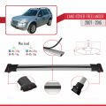 Land Rover Freelander 2 (L359) 2007-2015 Arası ile Uyumlu FLY Model Ara Atkı Tavan Barı Gri 3 Adet