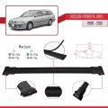 Nissan Primera 2 (W11) Traveller 1998-2001 Arası ile Uyumlu FLY Model Ara Atkı Tavan Barı Siyah 2 Adet