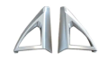 Peugeot 3008 2016+ Tweeter Kaplama Silver