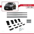 Vauxhall Antara 2007-2016 Arası ile Uyumlu BASIC Model Ara Atkı Tavan Barı Gri 2 Adet