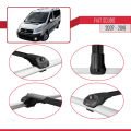 Fiat Scudo 2 2007-2016 Arası ile Uyumlu ACE-1 Ara Atkı Tavan Barı Siyah 2 Adet