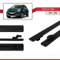 Peugeot 2008 (A94) 2013-2019 Arası ile Uyumlu BASIC Model Ara Atkı Tavan Barı Siyah 2 Adet