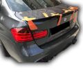 Bmw F30 Uyumlu Yedek Parça Yarasa Kanat Spoiler Boyalı