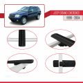 Jeep Grand Cherokee 2 (WJ) 1999-2004 Arası ile Uyumlu BASIC Model Ara Atkı Tavan Barı Siyah 2 Adet