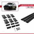 Land Rover Freelander (L314) 1998-2006 Arası ile Uyumlu FLY Model Ara Atkı Tavan Barı Siyah 3 Adet