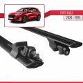 Ford Kuga 3 (CX482) 2020 ve Sonrası ile Uyumlu HOOK Model Ara Atkı Tavan Barı Siyah 2 Adet