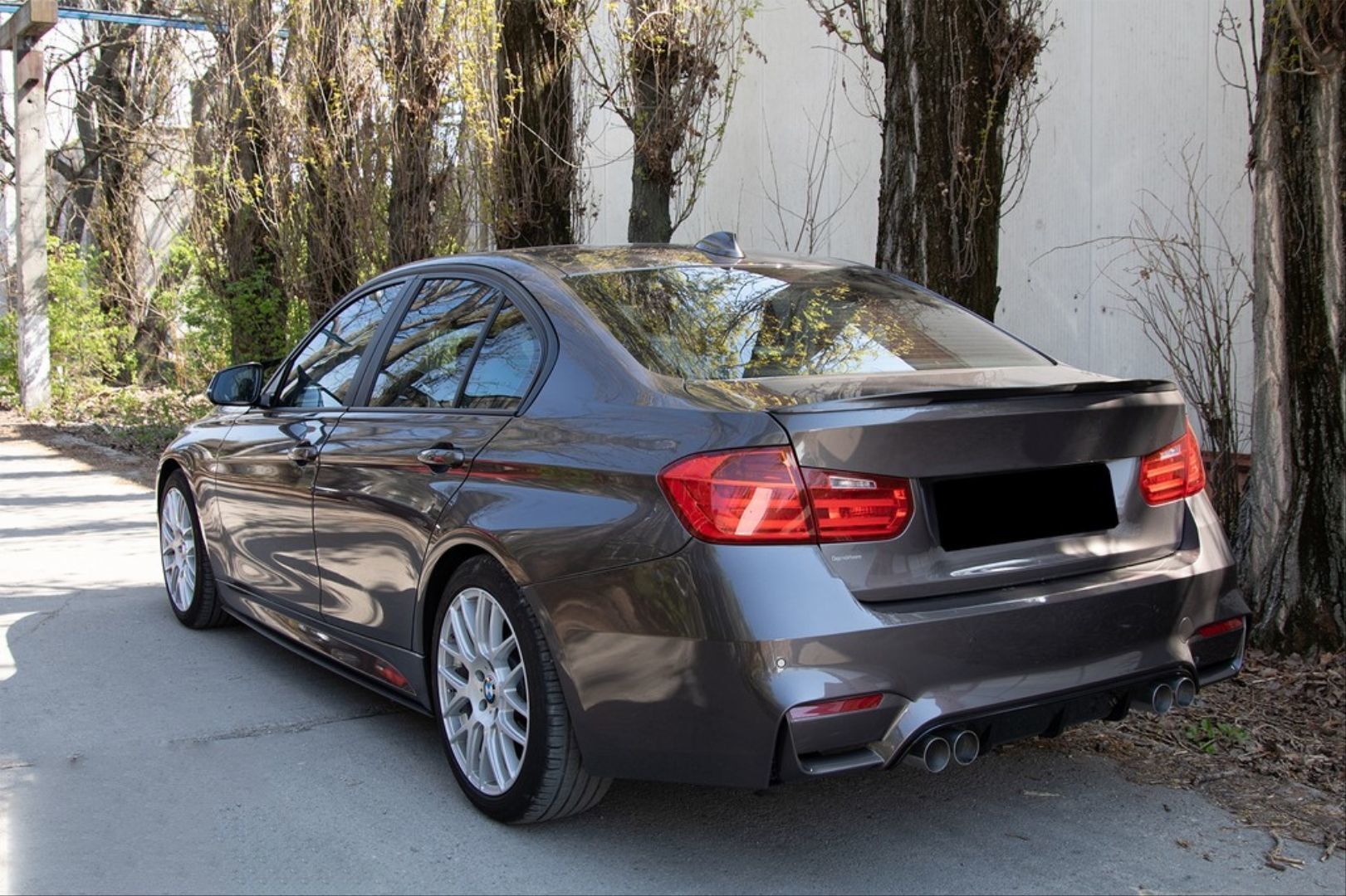 Bmw 3 Serisi F30 (2012-2018) Arası Uyumlu M3 Görünüm Arka Tampon