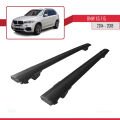 BMW X5 (F15) 2014-2018 Arası ile Uyumlu HOOK Model Ara Atkı Tavan Barı Siyah 2 Adet