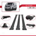 Fiat Talento 2016-2021 Arası ile Uyumlu FLY Model Ara Atkı Tavan Barı Siyah 3 Adet