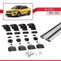 Kia XCeed (CD) 2019 ve Sonrası ile Uyumlu ACE-2 Ara Atkı Tavan Barı Gri 2 Adet
