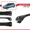 Renault Megane Grand Tour 2002-2008 Arası ile Uyumlu ACE-1 Ara Atkı Tavan Barı Siyah 2 Adet