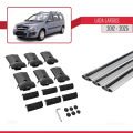 Lada Largus 2012 ve Sonrası ile Uyumlu FLY Model Ara Atkı Tavan Barı Gri 3 Adet