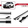 Chevrolet Captiva 2011-2015 Arası ile Uyumlu BASIC Model Ara Atkı Tavan Barı Gri 2 Adet
