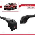 Kia Sportage 3 (SL) 2010-2015 Arası ile Uyumlu ACE-2 Ara Atkı Tavan Barı Siyah 2 Adet